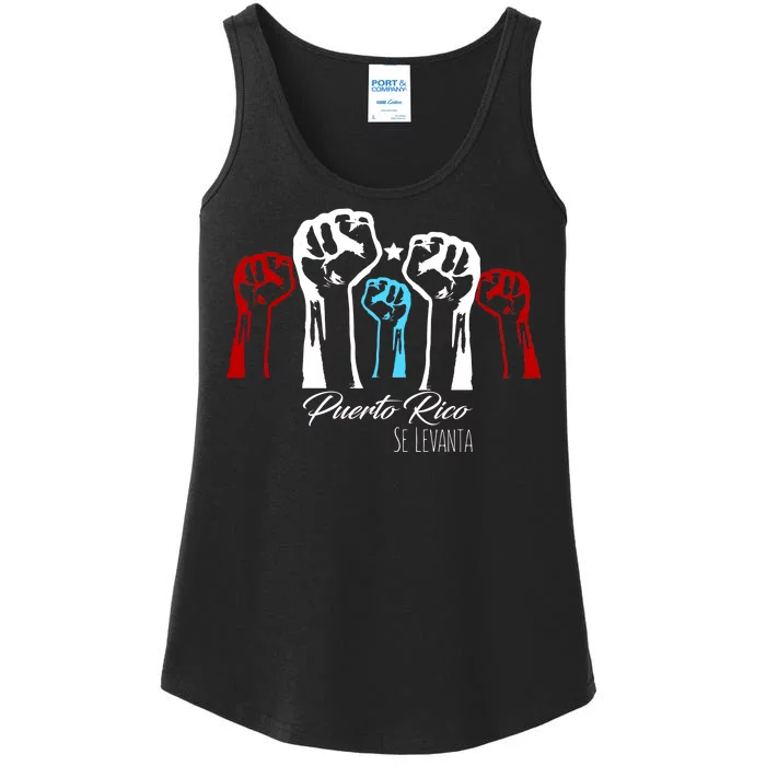 Puerto Rico Will Rise Ladies Essential Tank