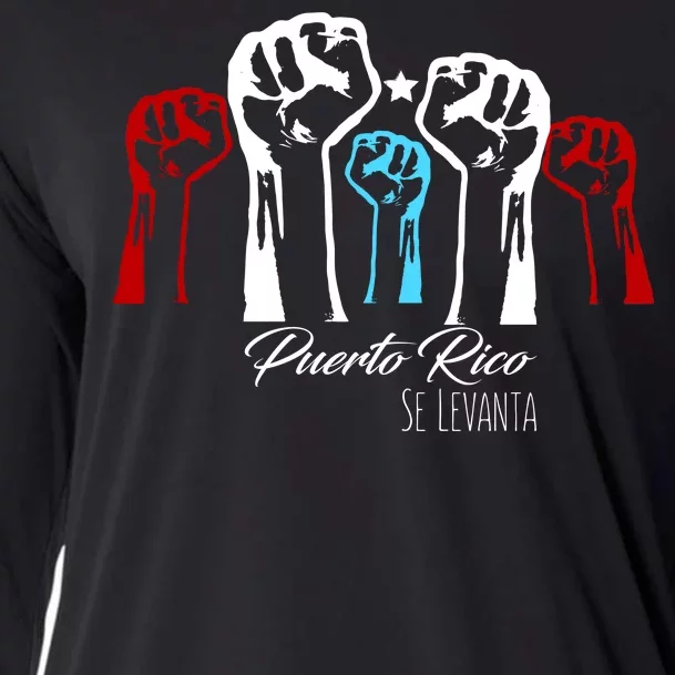 Puerto Rico Will Rise Cooling Performance Long Sleeve Crew