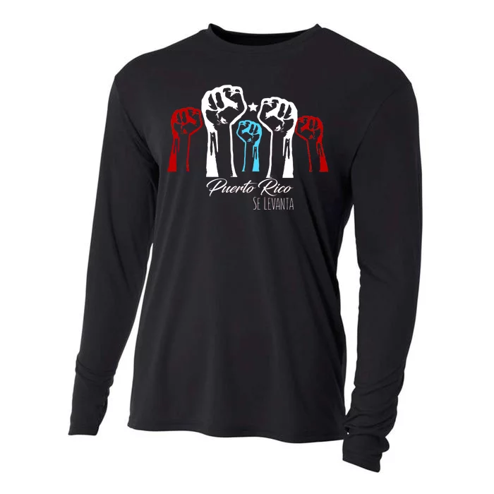 Puerto Rico Will Rise Cooling Performance Long Sleeve Crew