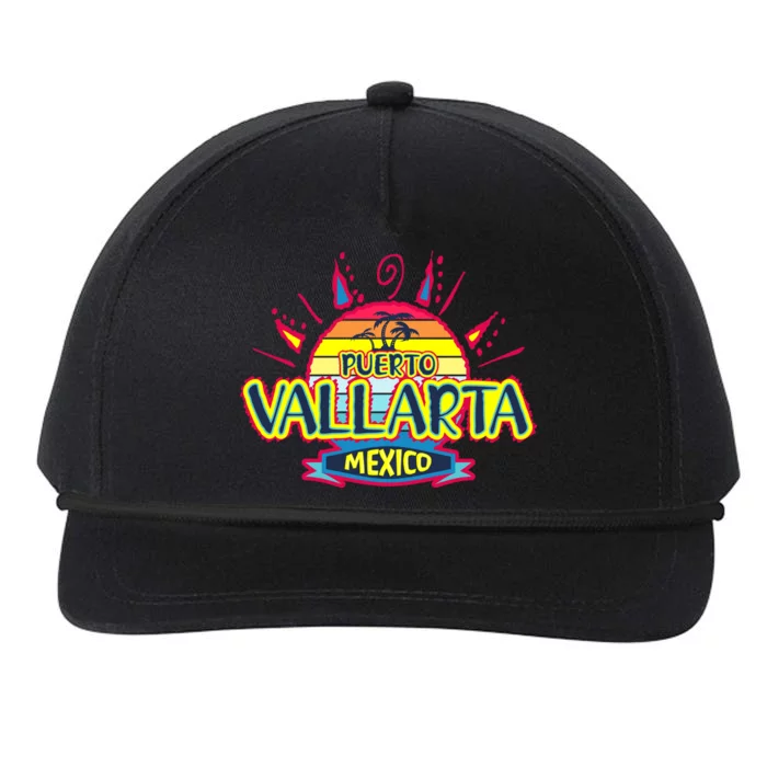 Puerto Vallarta Snapback Five-Panel Rope Hat