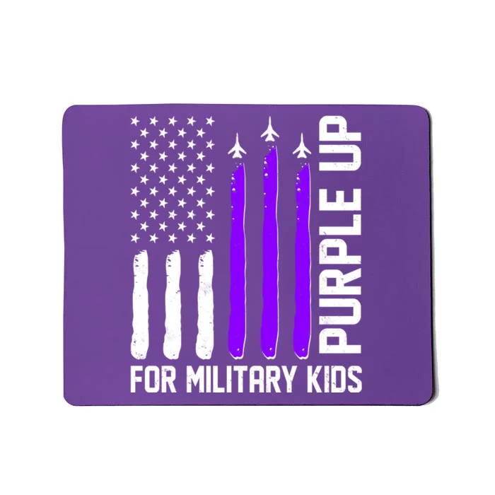 Purple Up For Military Kids Mousepad