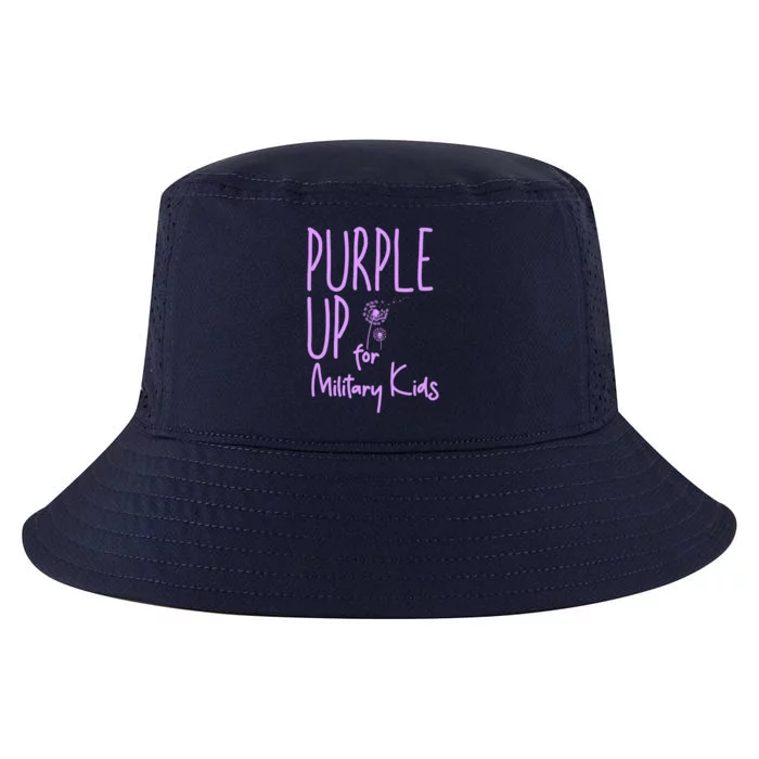 Purple Up For Military Military Month Purple Up Meaningful Gift Cool Comfort Performance Bucket Hat