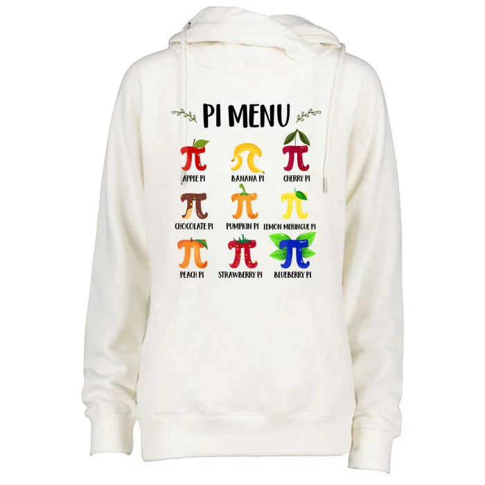 Pi U Funny Pi Day Math Teacher Cute Gift Womens Funnel Neck Pullover Hood