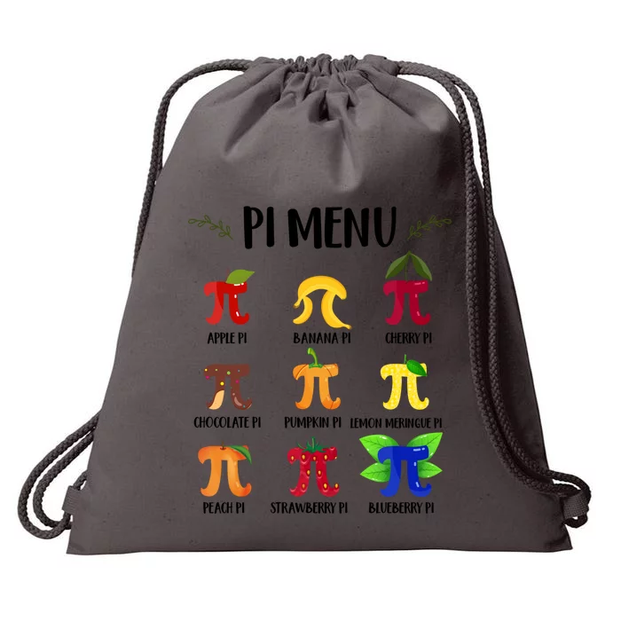 Pi U Funny Pi Day Math Teacher Cute Gift Drawstring Bag