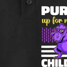 Purple Up For Military Month Of The Military Children Dry Zone Grid Performance Polo