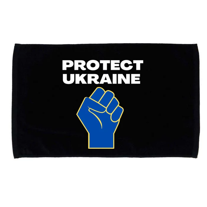 Protect Ukraine Fist Microfiber Hand Towel