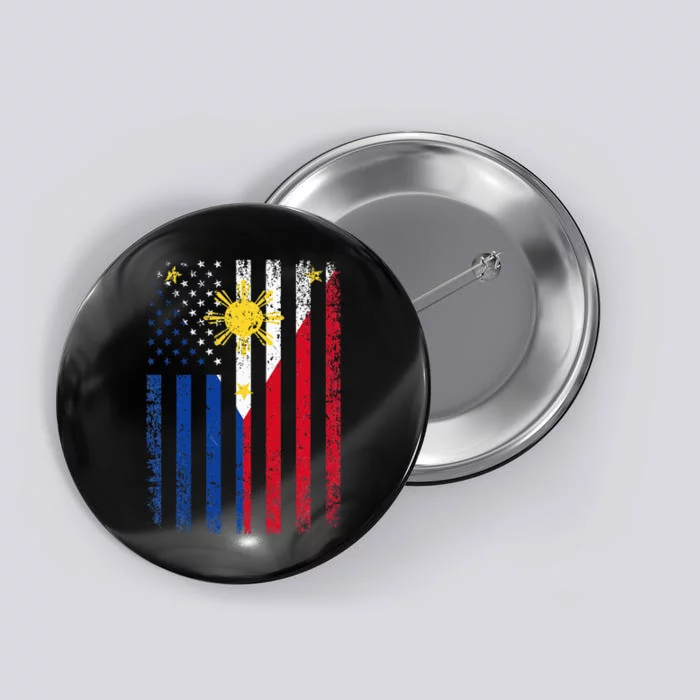 Philippines Usa Flag Button