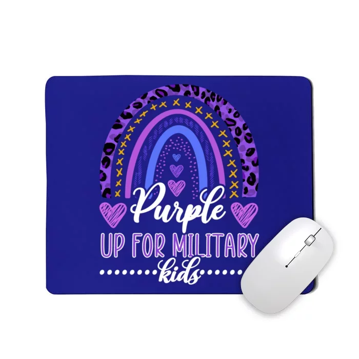 Purple Up For Military / Rainbow Military Month Gift Mousepad