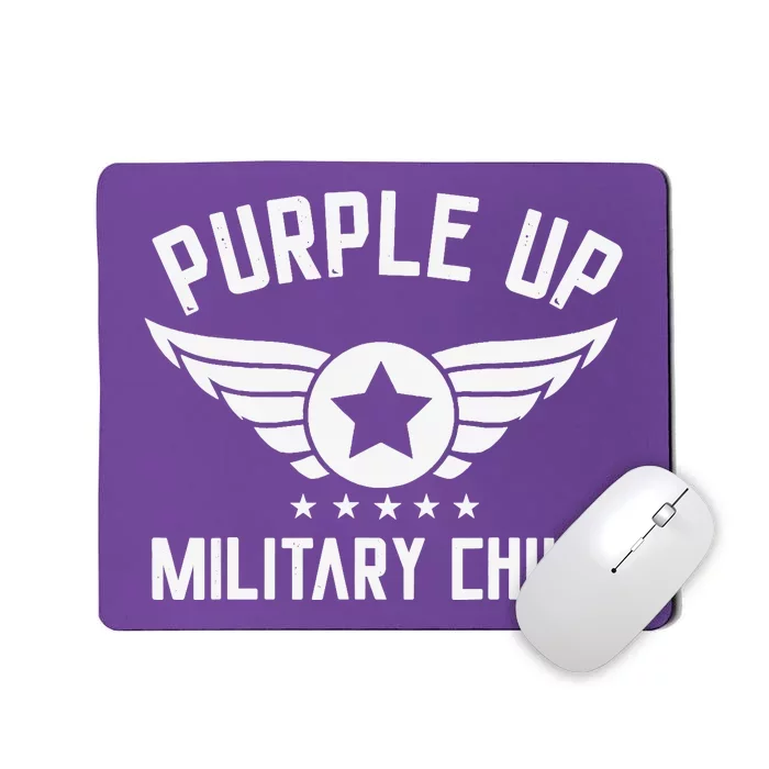 Purple Up For Military Military Child Month Mousepad