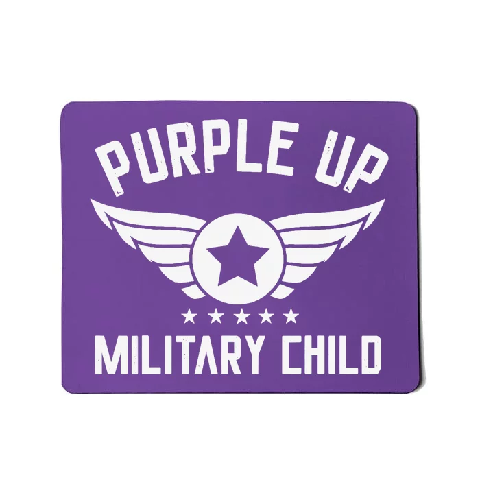 Purple Up For Military Military Child Month Mousepad