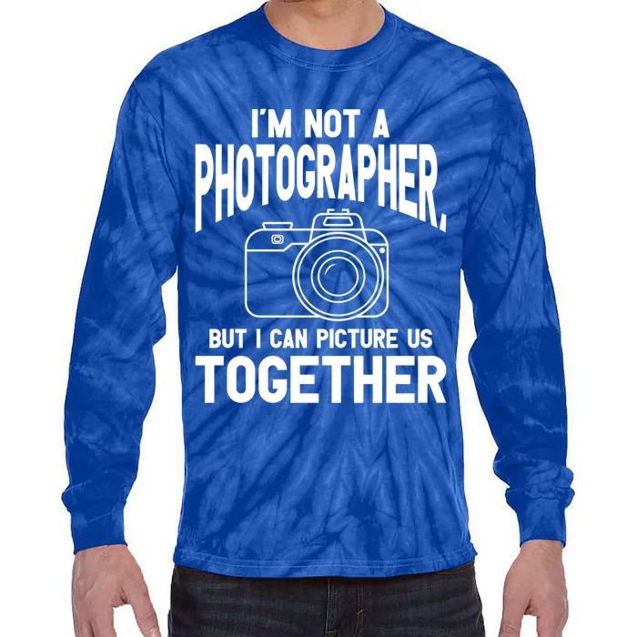 Picture Us Funny Flirting Flirty Going Out Dating Dorky Great Gift Tie-Dye Long Sleeve Shirt