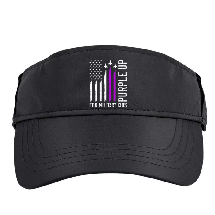 Purple Up For Military Military Child Month Adult Drive Performance Visor