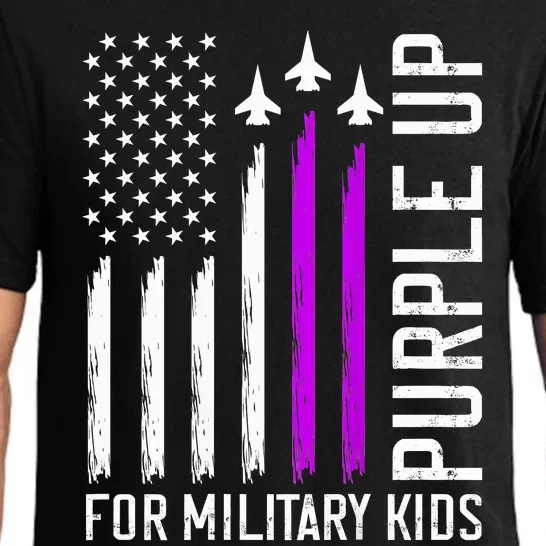 Purple Up For Military Military Child Month Pajama Set