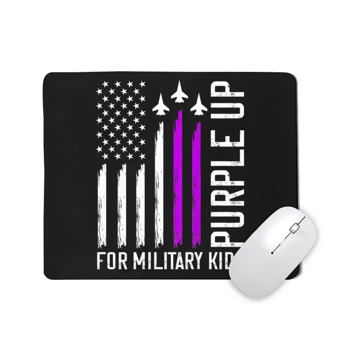 Purple Up For Military Military Child Month Mousepad