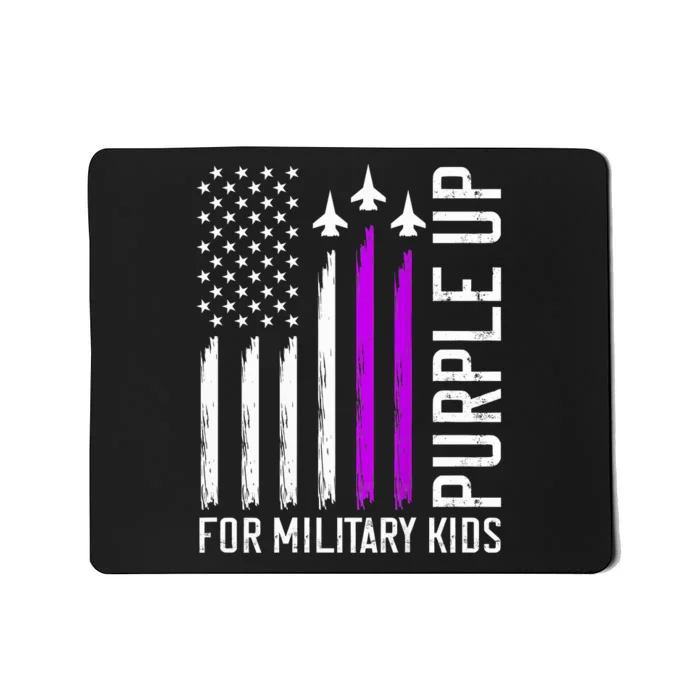 Purple Up For Military Military Child Month Mousepad