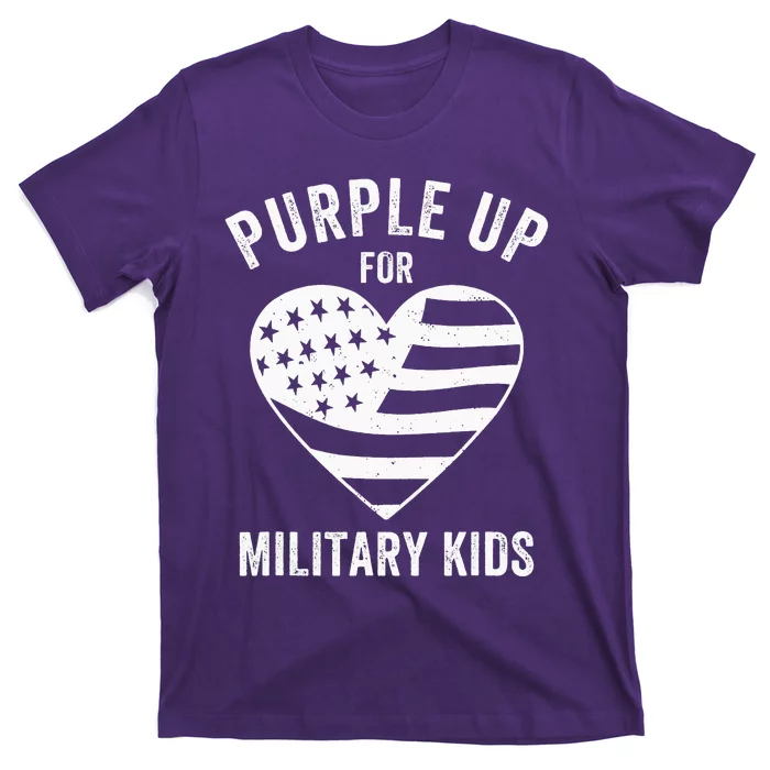 Purple Up For Military Child Month T-Shirt