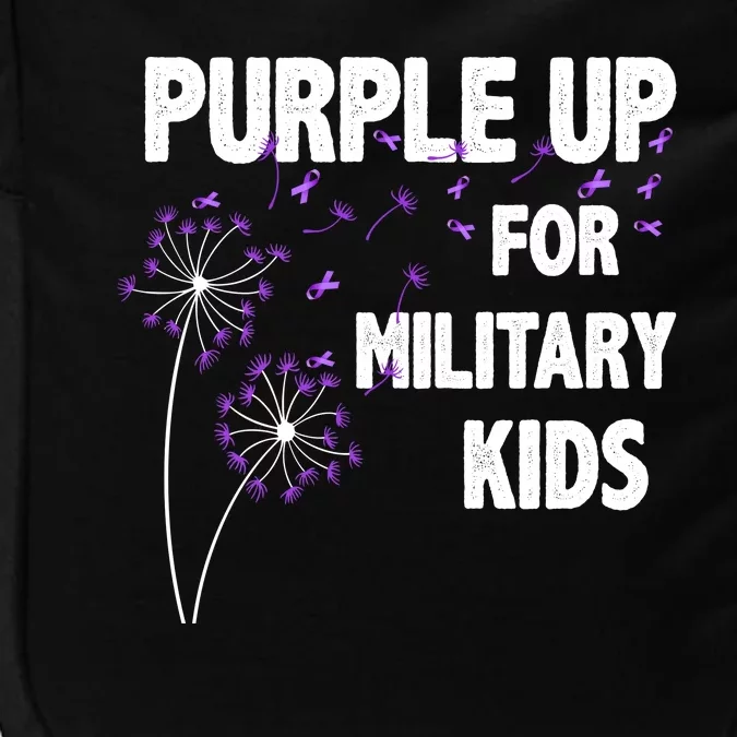 Purple Up For Military Child Month Impact Tech Backpack