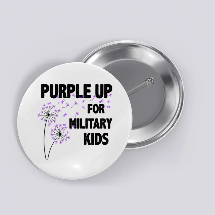 Purple Up For Military Child Month Button