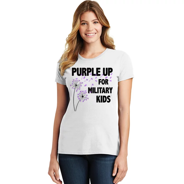 Purple Up For Military Child Month Women's T-Shirt