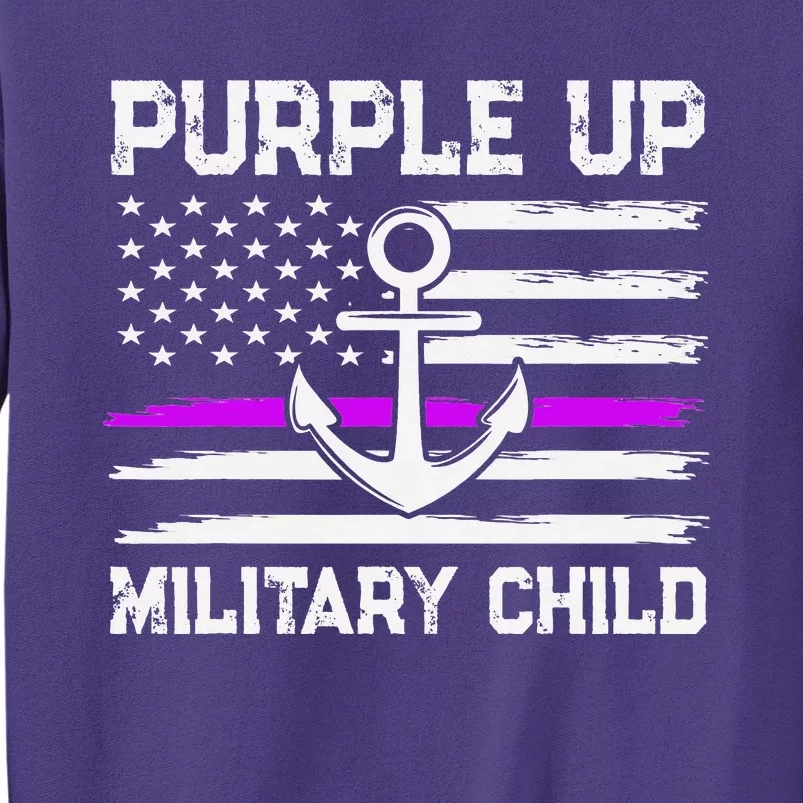 Purple Up For Military Child Month Sweatshirt