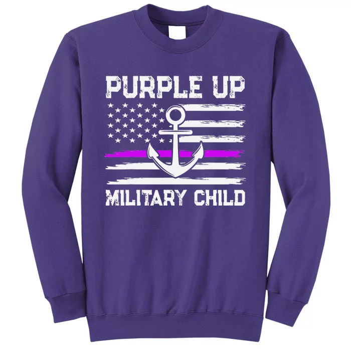 Purple Up For Military Child Month Sweatshirt