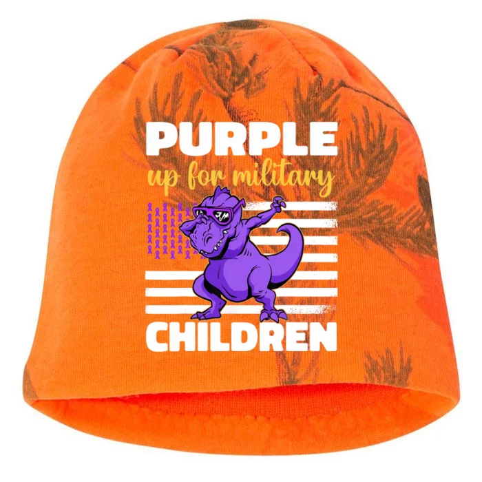 Purple Up For Military Month Of The Military Children Kati - Camo Knit Beanie