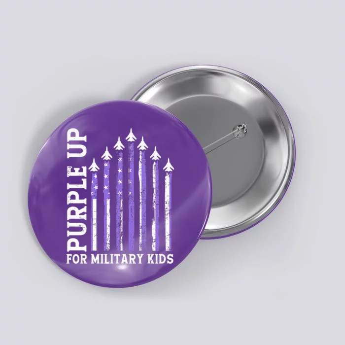 Purple Up For Military Military Child Month Air Force Button