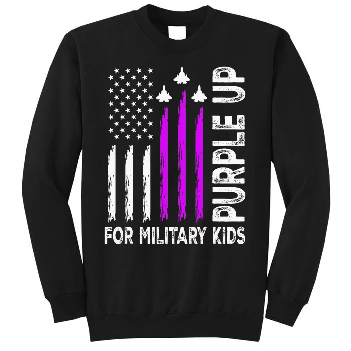 Purple Up For Military Child Month Sweatshirt