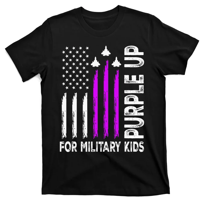 Purple Up For Military Child Month T-Shirt