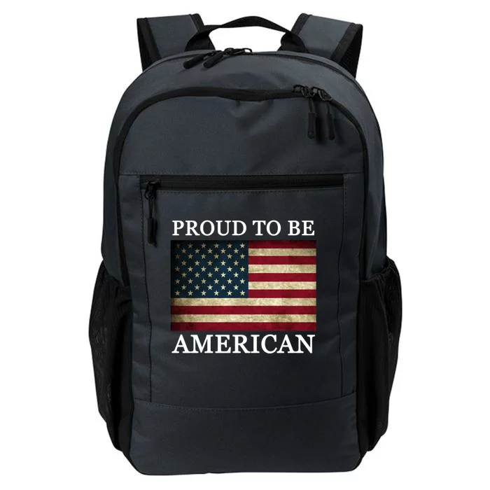 Patriotic Usa Flag Proud To Be American 4th Of July Gift Daily Commute Backpack