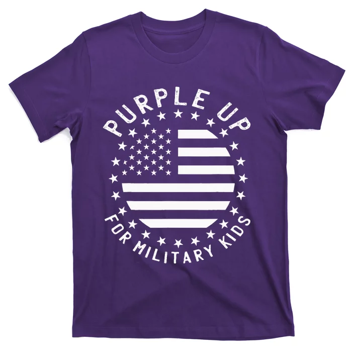 Purple up for Military Purple Month Vintage US T-Shirt