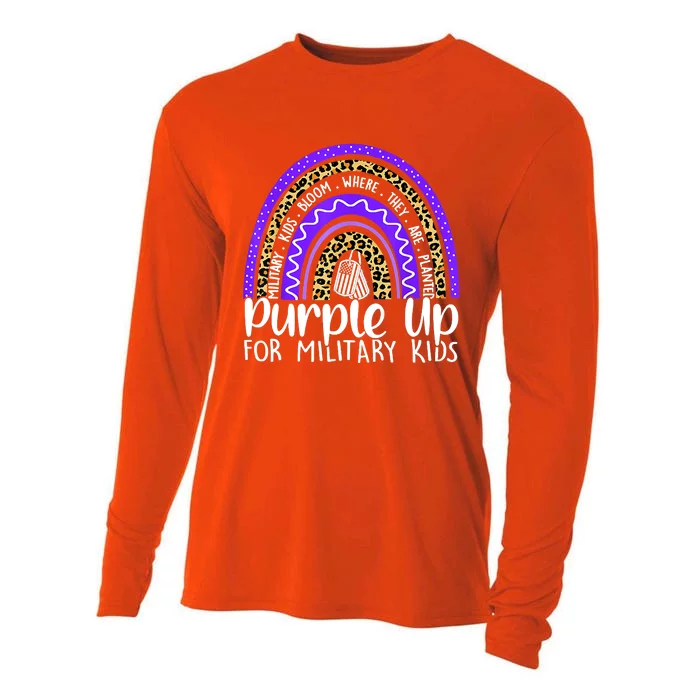 Purple Up For Military Cool Month Of The Military Child Cooling Performance Long Sleeve Crew