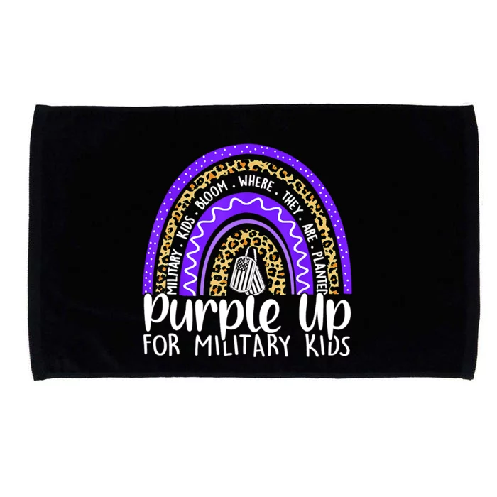 Purple Up For Military Cool Month Of The Military Child Microfiber Hand Towel