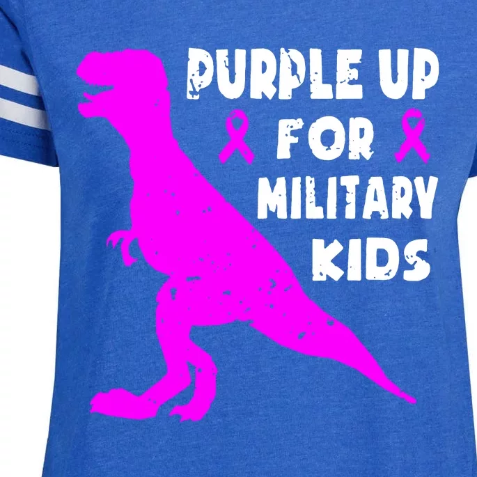 Purple Up For Military Enza Ladies Jersey Football T-Shirt