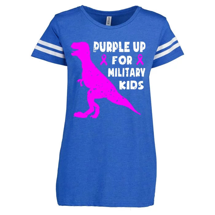 Purple Up For Military Enza Ladies Jersey Football T-Shirt