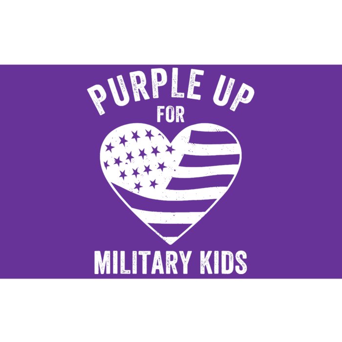 Purple Up For Military Military Child Month Bumper Sticker