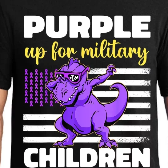 Purple Up For Military Month Of The Military Children Pajama Set