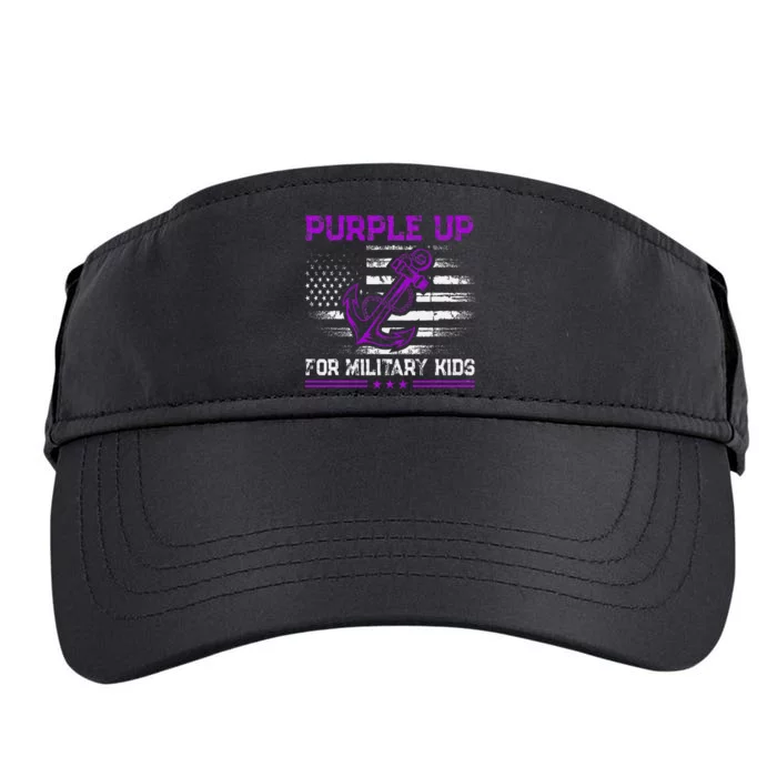 Purple Up For Military Military Child Month Adult Drive Performance Visor