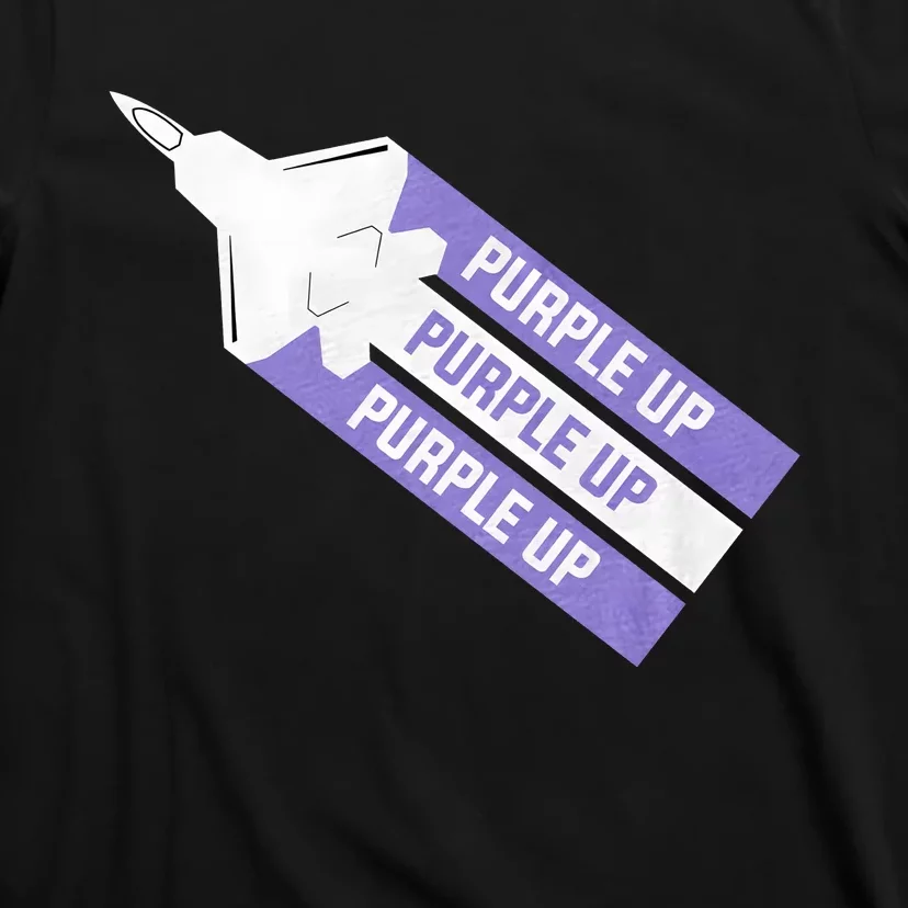 Purple Up For Military Child Month Of The Military Awareness T-Shirt