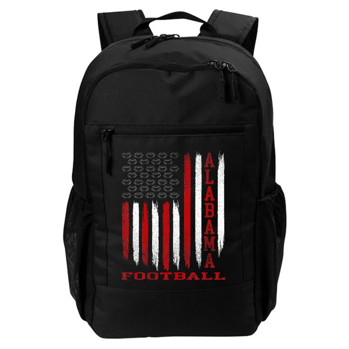 Patriotic USA Flag Alabama Football Season Party Daily Commute Backpack