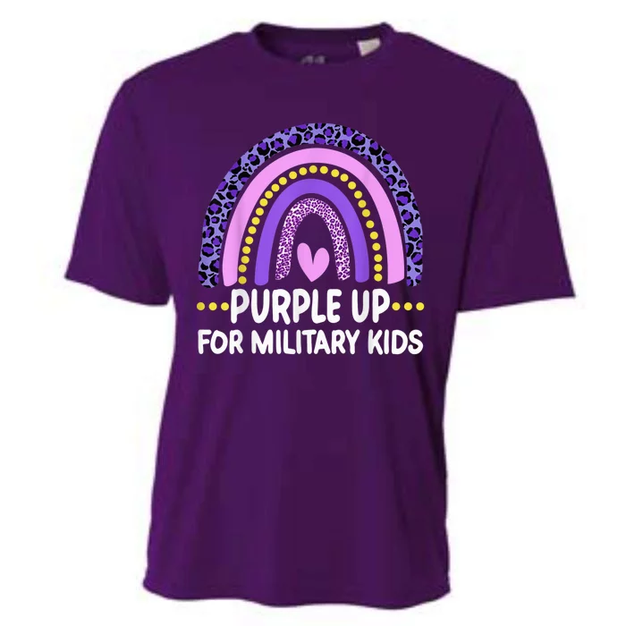 purple up for military Kid month of the military child Cooling Performance Crew T-Shirt