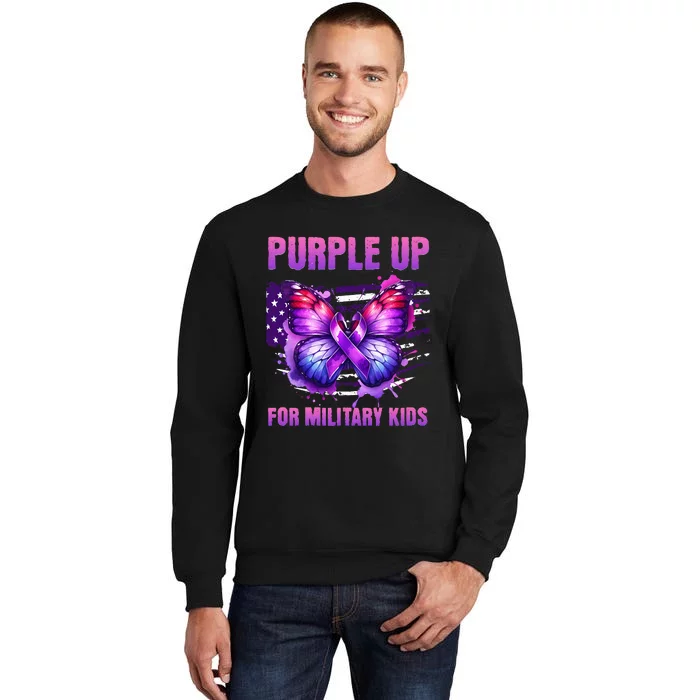 Purple Up For Military Military Child Month Sweatshirt