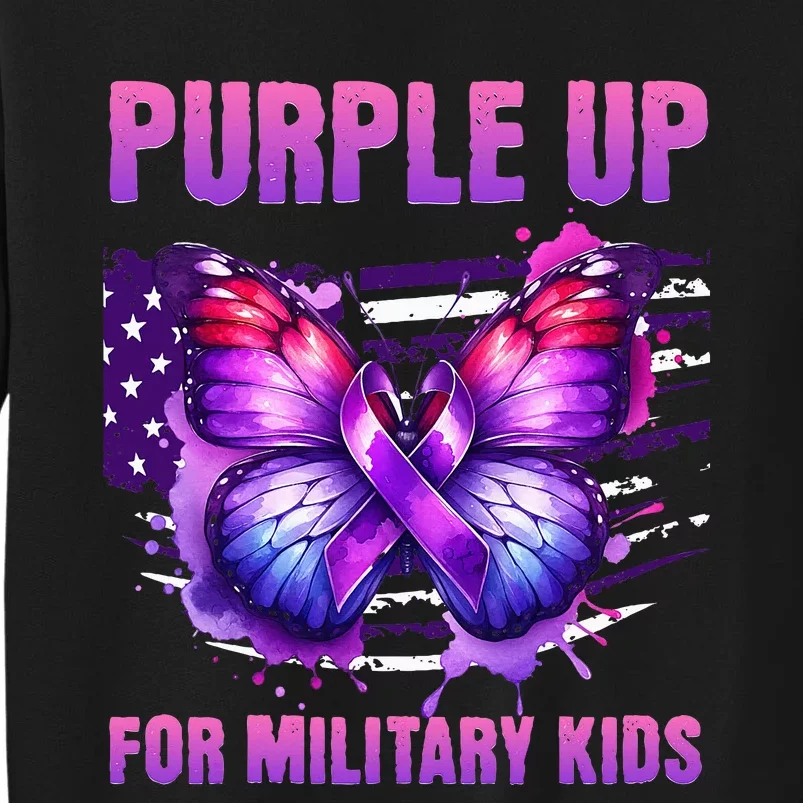 Purple Up For Military Military Child Month Sweatshirt