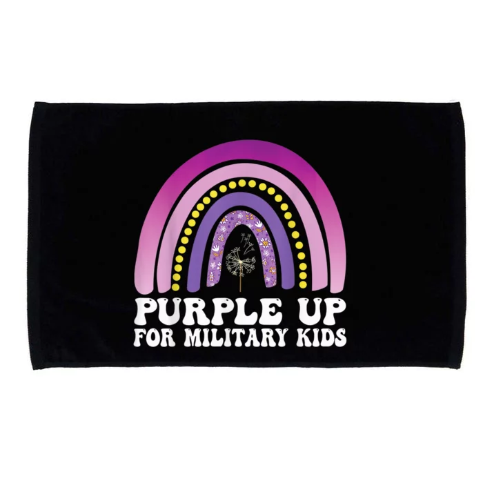 purple up for military Kid month of the military child Microfiber Hand Towel