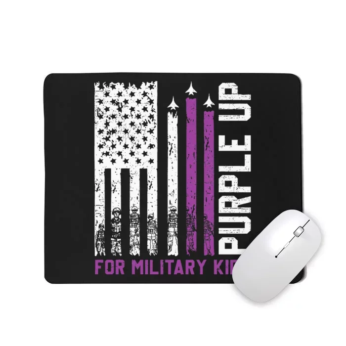 Purple Up For Military Military Child Month Mousepad