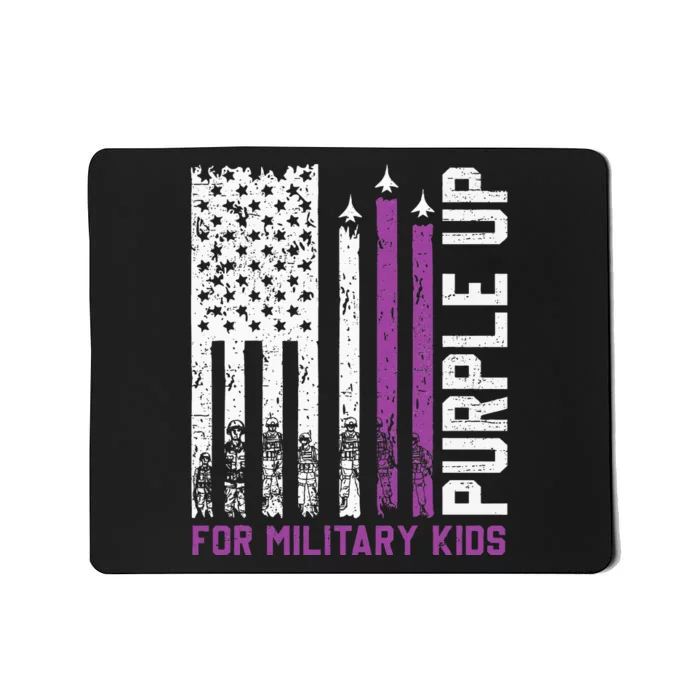 Purple Up For Military Military Child Month Mousepad