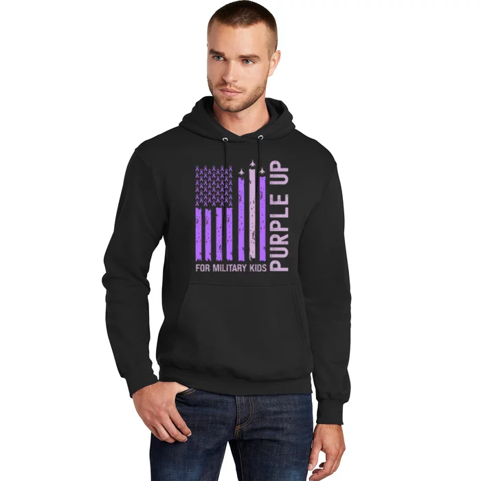 Purple Up For Military Military Child Month Hoodie