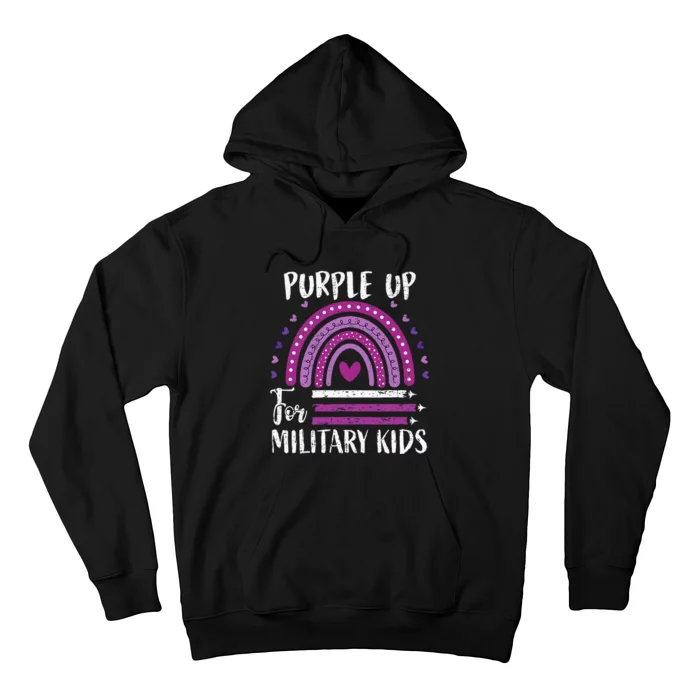 Purple Up For Military Military Child Month Hoodie