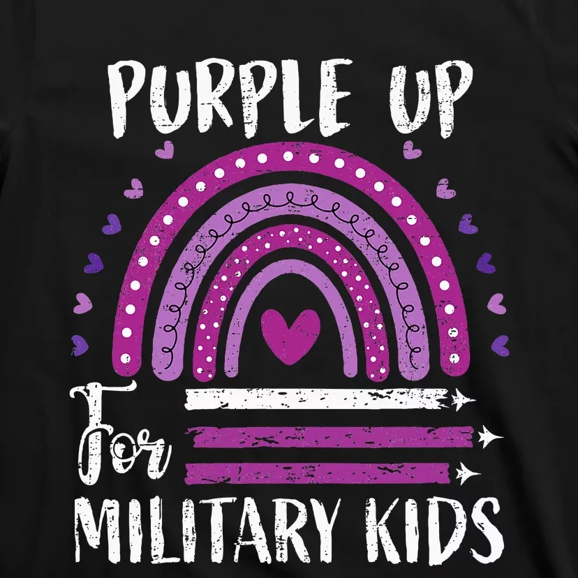 Purple Up For Military Military Child Month T-Shirt