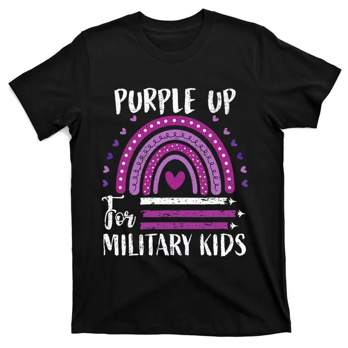 Purple Up For Military Military Child Month T-Shirt